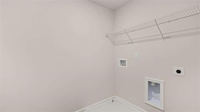 321 Sound Cir, Stockbridge, GA 30281 - washroom featuring electric dryer hookup and hookup for a washing machine