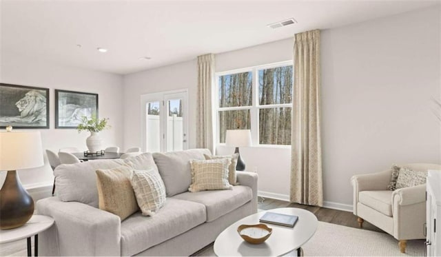 321 Sound Cir, Stockbridge, GA 30281 - living room featuring plenty of natural light and wood finished floors
