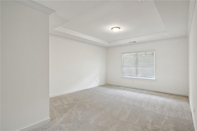1637 Short Shadow Ln, Snellville, GA 30078 - carpeted empty room featuring a tray ceiling and crown molding