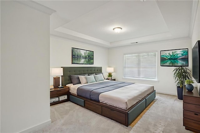 1637 Short Shadow Ln, Snellville, GA 30078 - bedroom with a tray ceiling and light carpet