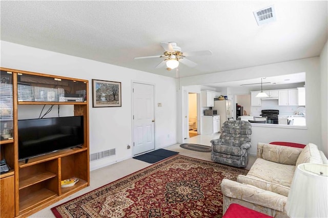 11885 Carriage Park Ln, Duluth, GA 30097 - living room with ceiling fan
