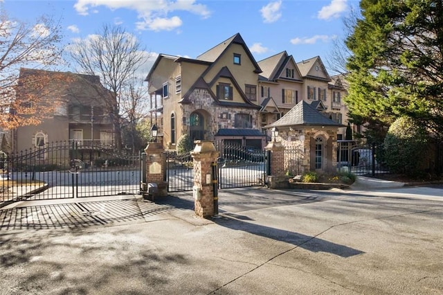 view of english style home