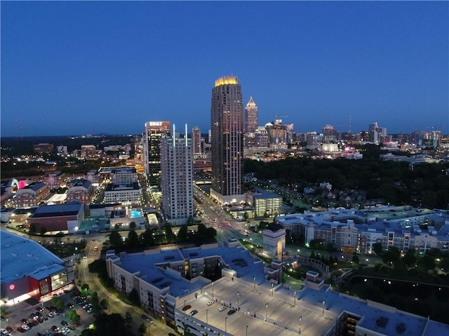 view of property's view of city