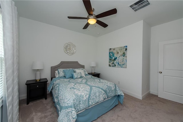 3195 Bartee Walk, Suwanee, GA 30024 - bedroom featuring carpet, baseboards, and ceiling fan