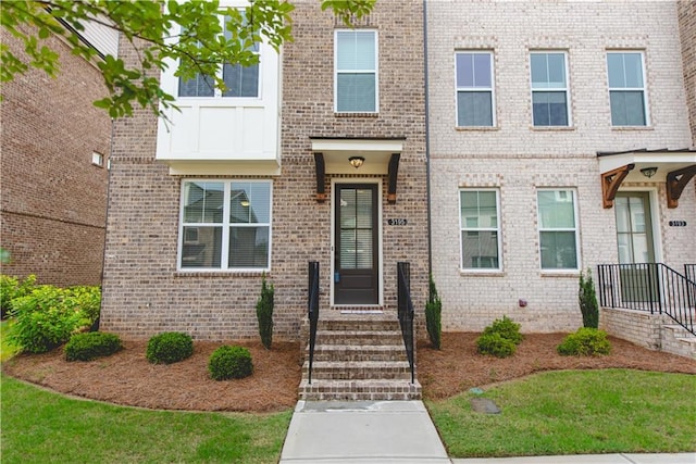 3195 Bartee Walk, Suwanee, GA 30024 - view of property with brick siding
