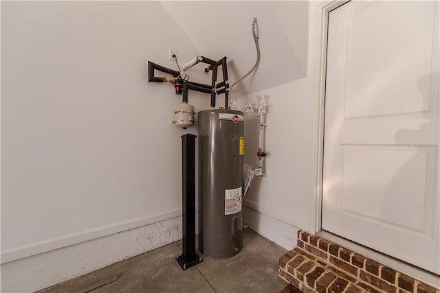 3195 Bartee Walk, Suwanee, GA 30024 - utility room featuring electric water heater