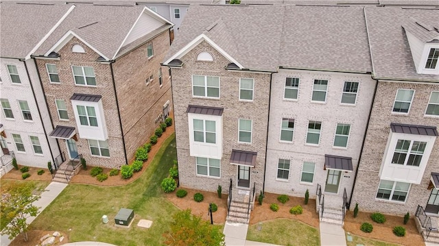 3195 Bartee Walk, Suwanee, GA 30024 - view of front of property with brick siding