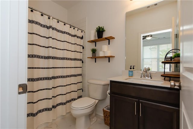3195 Bartee Walk, Suwanee, GA 30024 - full bath with toilet, vanity, and a shower with curtain
