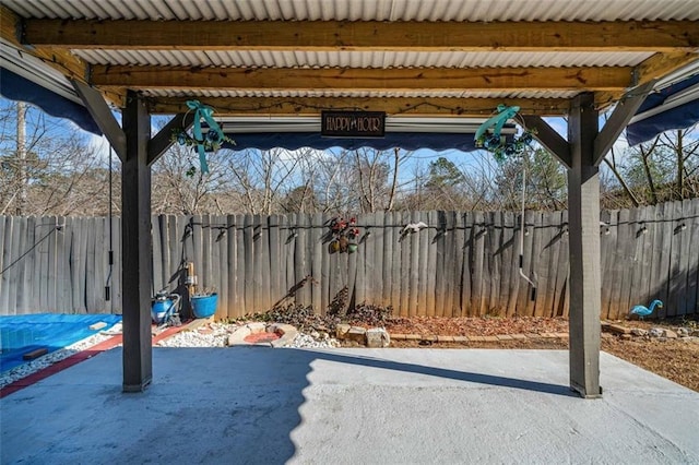 view of patio / terrace