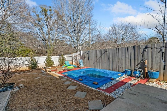 exterior space with a patio area