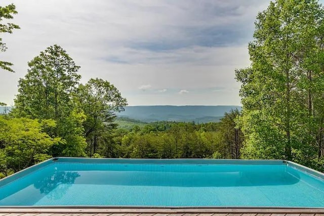 view of pool