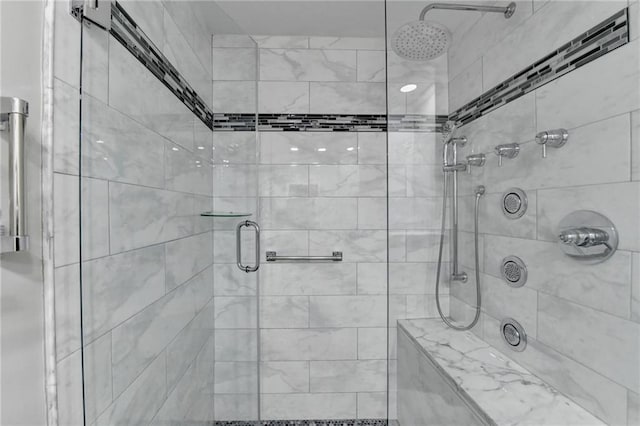 full bath featuring a stall shower