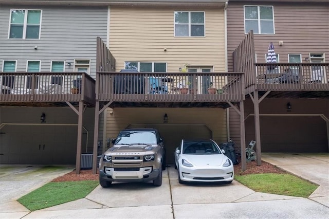 3937 Covey Flush Ct SW Unit 25, Smyrna, GA 30082 - back of property featuring a garage