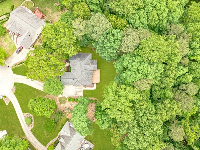 drone / aerial view