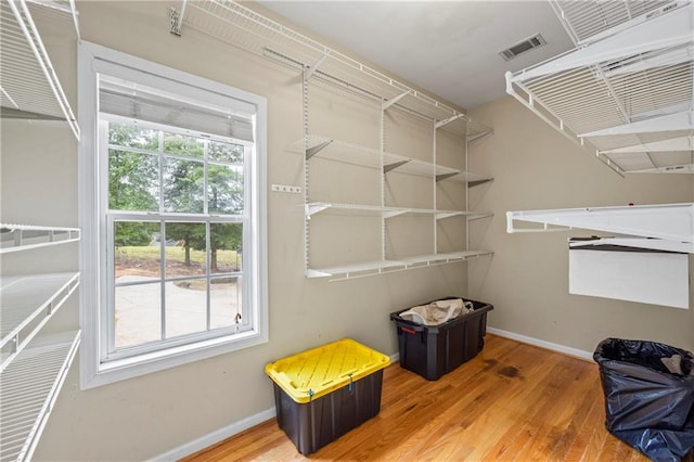 387 Lauren Marie Dr, Braselton, GA 30517 - walk in closet featuring wood finished floors