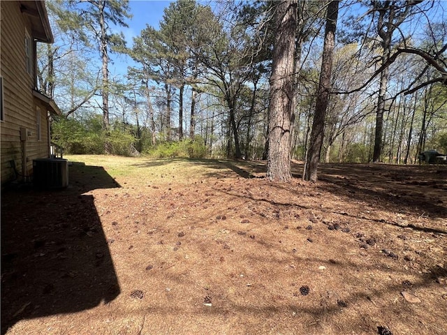 5834 Heardsville Rd, Cumming, GA 30028 - view of yard featuring central air condition unit