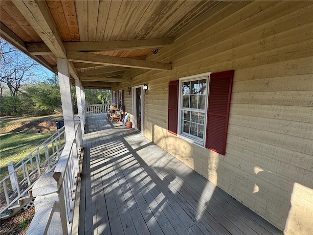 5834 Heardsville Rd, Cumming, GA 30028 - view of wooden terrace