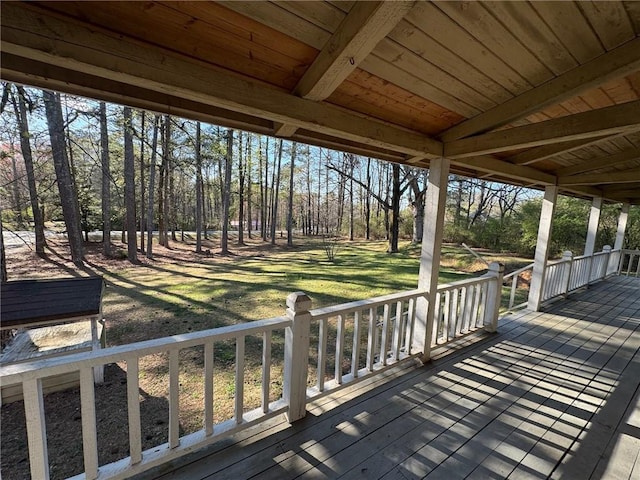 5834 Heardsville Rd, Cumming, GA 30028 - view of deck