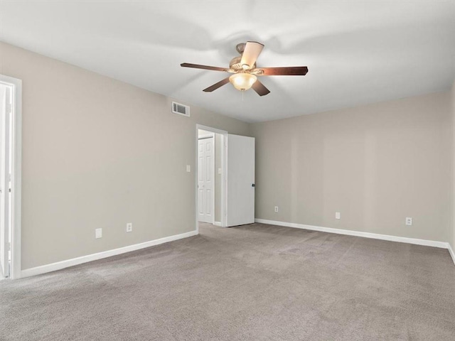 95 Ivy Trl NE, Atlanta, GA 30342 - empty room featuring a ceiling fan, carpet flooring, and baseboards