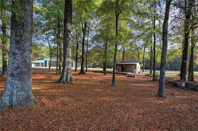 1195 Grady Rd, Rockmart, GA 30153 - view of yard featuring an outdoor structure
