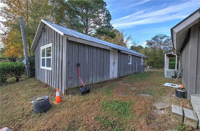 1195 Grady Rd, Rockmart, GA 30153 - view of outbuilding with central air condition unit