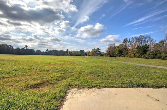 1195 Grady Rd, Rockmart, GA 30153 - view of grassy yard featuring a view of countryside