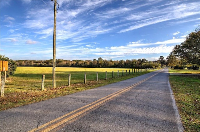 1195 Grady Rd, Rockmart, GA 30153 - view of asphalt road featuring a view of countryside