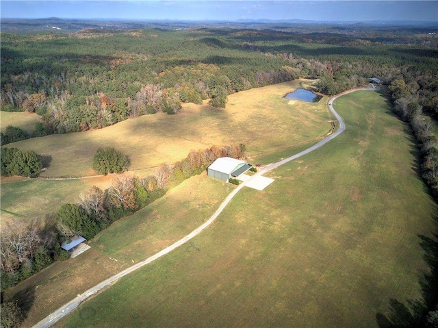 1195 Grady Rd, Rockmart, GA 30153 - view of property location featuring a forest