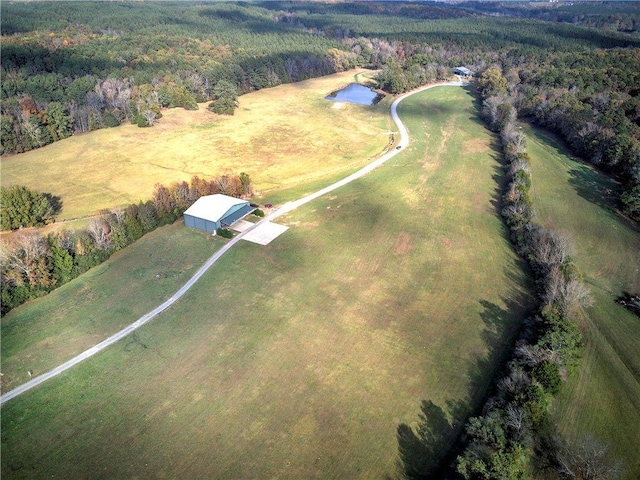 1195 Grady Rd, Rockmart, GA 30153 - view of property location featuring a heavily wooded area