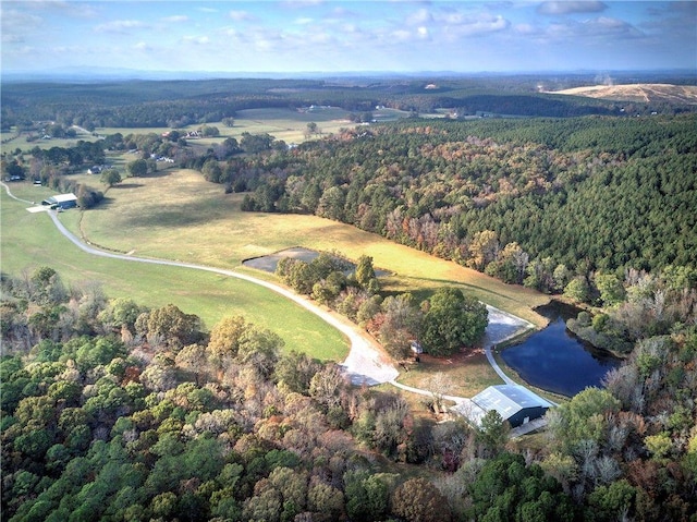 1195 Grady Rd, Rockmart, GA 30153 - view of property location with a heavily wooded area