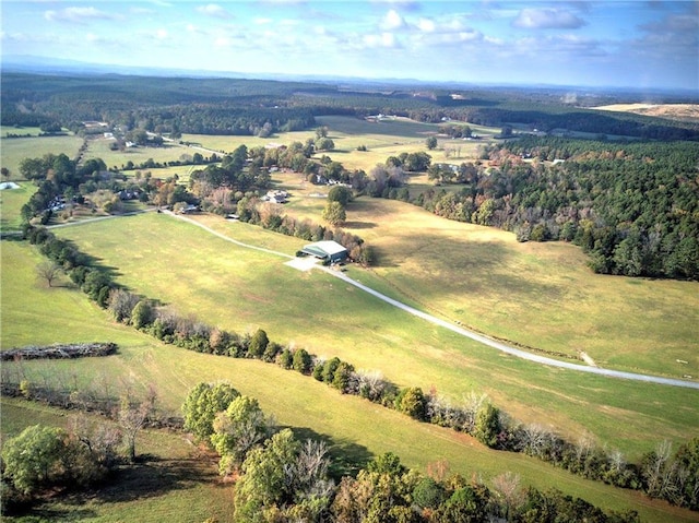 1195 Grady Rd, Rockmart, GA 30153 - overview of rural landscape