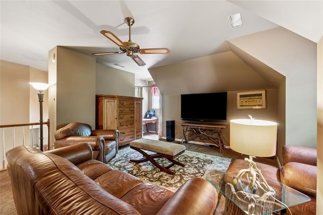 1042 Bailey Rd, Woodstock, GA 30188 - living area featuring a ceiling fan