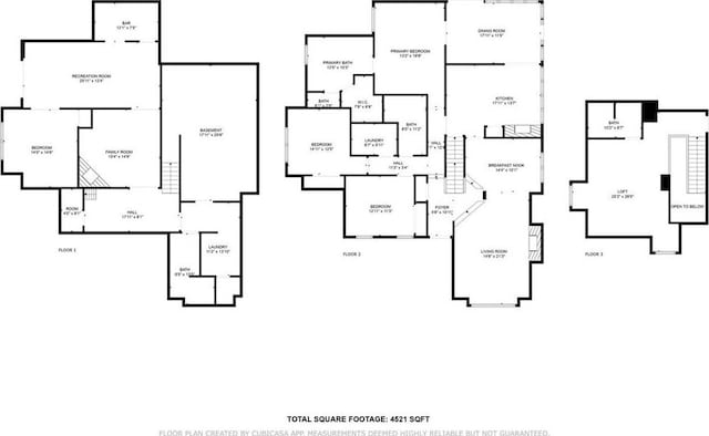 1042 Bailey Rd, Woodstock, GA 30188 - view of property floor plan
