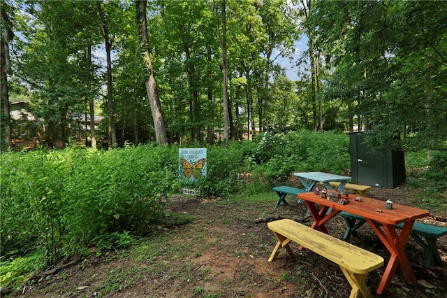 2445 Kings Point Dr, Dunwoody, GA 30338 - view of yard