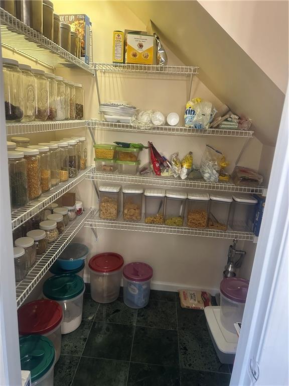 view of pantry