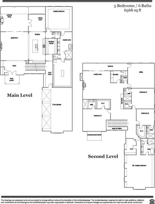 407 Thunder Rd, Buford, GA 30518 - home floor plan