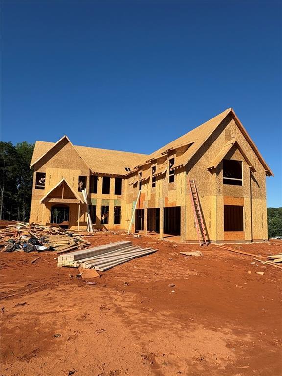 407 Thunder Rd, Buford, GA 30518 - view of rear view of house