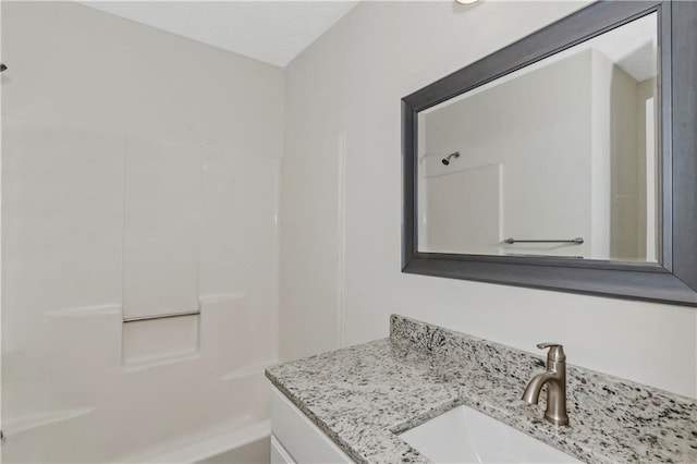 full bathroom with vanity