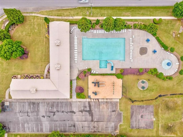 aerial view