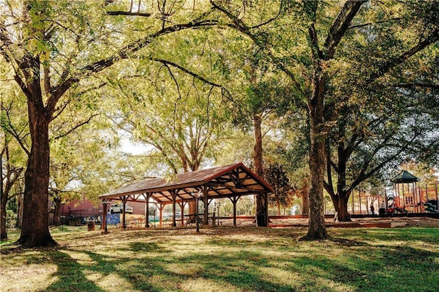141 Wingate Dr, Auburn, GA 30680 - view of home's community with a gazebo
