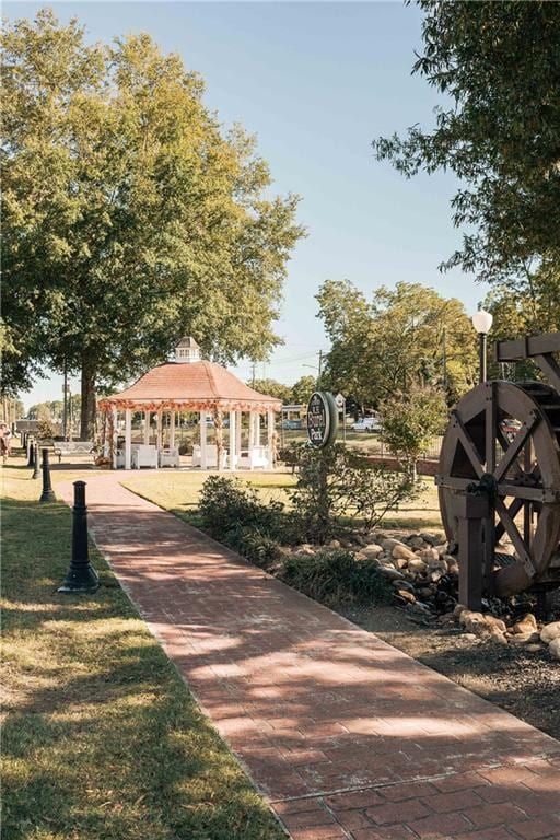 141 Wingate Dr, Auburn, GA 30680 - view of home's community with a gazebo and a yard