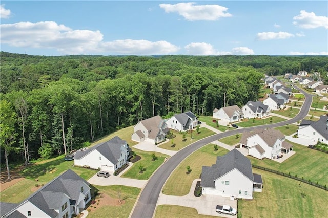 8125 Beryl Overlook, Gainesville, GA 30506 - aerial perspective of suburban area with a heavily wooded area