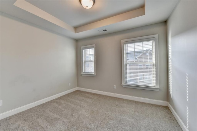 4232 Perimeter Park E Unit 110, Atlanta, GA 30341 - empty room featuring light colored carpet and a raised ceiling