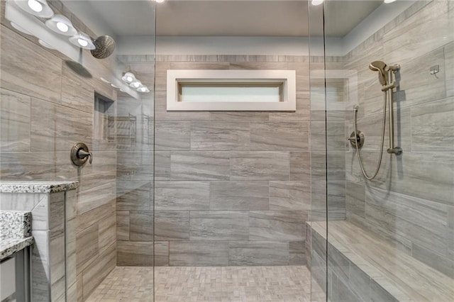 4232 Perimeter Park E Unit 110, Atlanta, GA 30341 - full bathroom with tiled shower