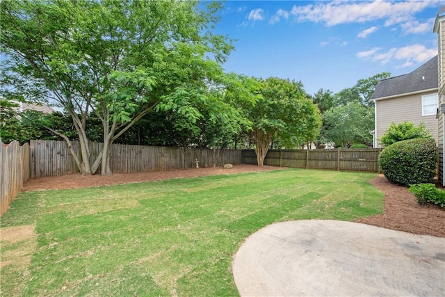 1712 Bonnabel Trce NE, Marietta, GA 30066 - view of yard featuring a patio