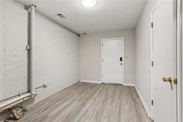 208 Hembree Park Ter, Roswell, GA 30076 - spare room with light wood-style flooring