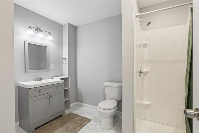 208 Hembree Park Ter, Roswell, GA 30076 - full bathroom featuring a shower and vanity