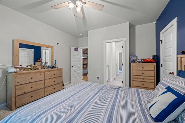 726 Swilling Rd, Eastanollee, GA 30538 - bedroom featuring ceiling fan