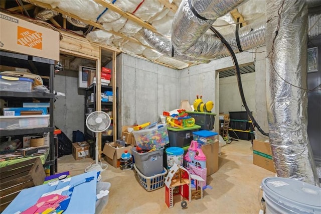 726 Swilling Rd, Eastanollee, GA 30538 - view of unfinished basement