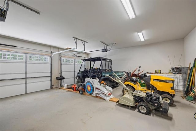 726 Swilling Rd, Eastanollee, GA 30538 - garage featuring a garage door opener